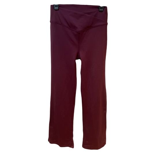 NWT Bally Total Fitness Women’s Crossover High Rise Bootcut Yoga Pants Size XL - Picture 1 of 8